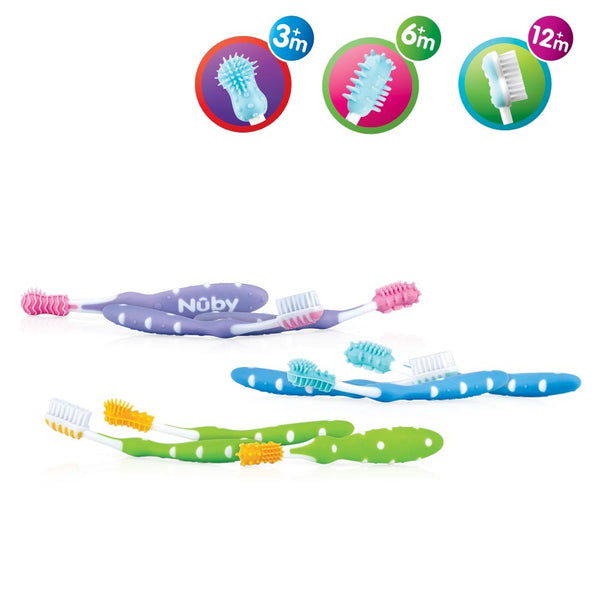 Set de brosses à dents 3 pièces – 3m+ - Soins